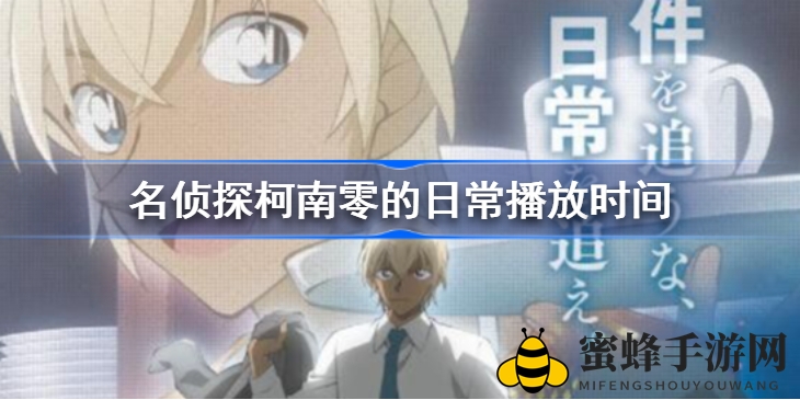 名侦探柯南：揭秘安室透，网飞独家首播