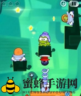 《割绳子2》地下道5-19关攻略：惊险挑战，三星通关秘籍！