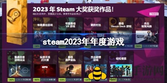 Steam年度盛宴揭晓：十大游戏奖项花落谁家？