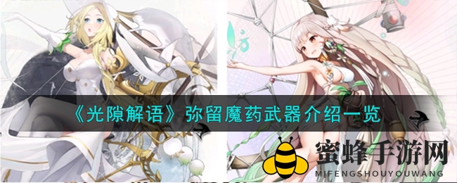 《光隙解语》弥留魔药武器介绍一览