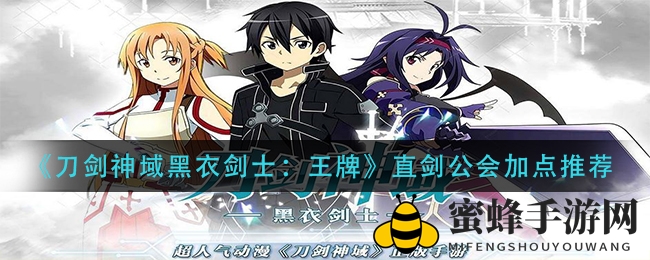 《刀剑神域黑衣剑士：王牌》直剑公会技能分配推荐