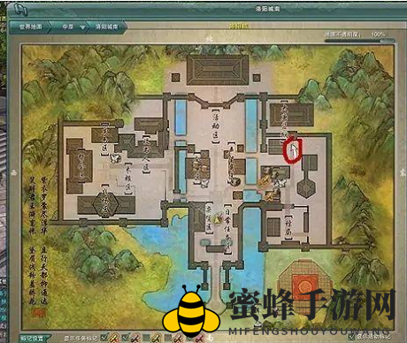《剑网3手游》大唐监狱进入方法