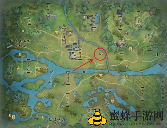 《剑网3》巴陵县刷马点位置介绍