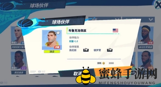 《全明星街球派对手游》努尔基奇伙伴推荐