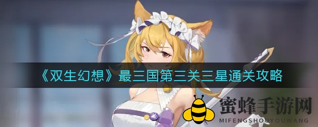 《双生幻想》三国篇攻略：三星通关秘籍大揭秘，挑战成功不是梦