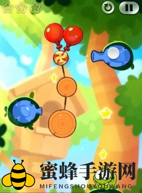 《割绳子2》森林篇攻略：轻松征服第1-17关，气球吹风机技巧大揭秘