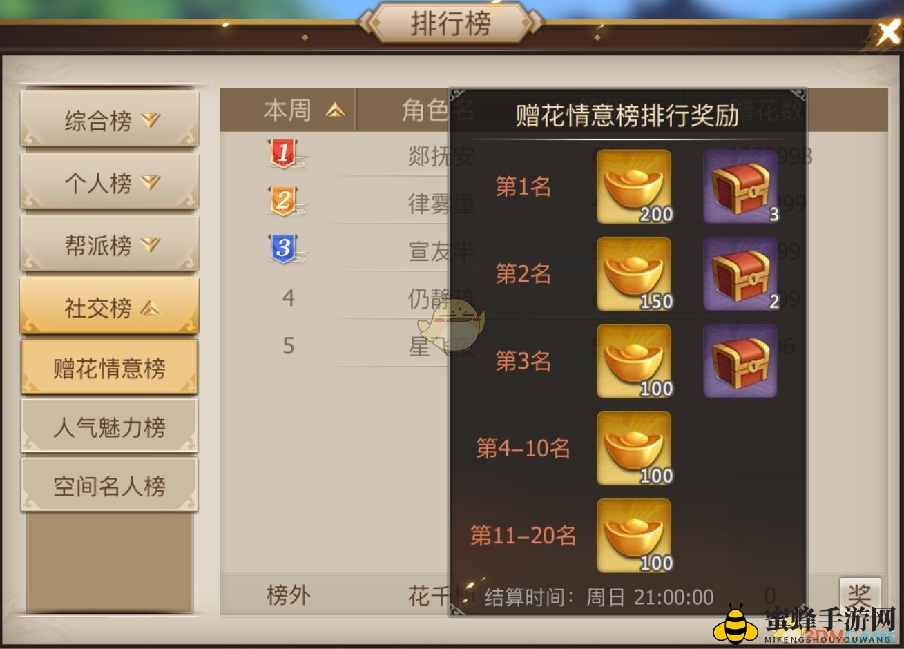 《古剑奇谭二》手游排行系统介绍
