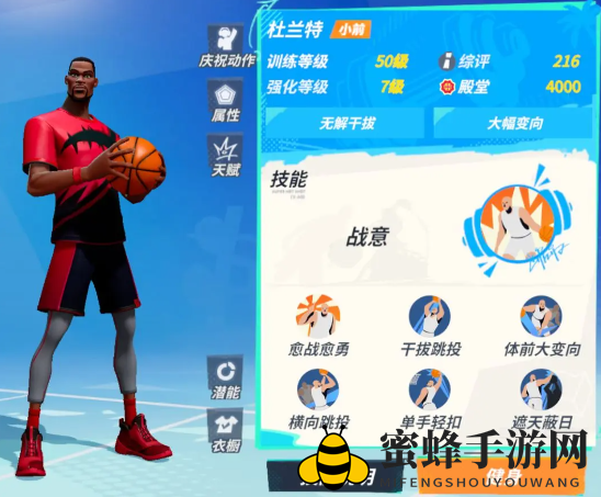 《全明星街球派对手游》库里和杜兰特对比分析
