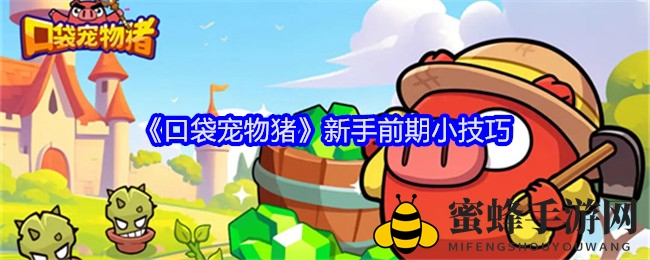 《口袋宠物猪》新手前期小技巧