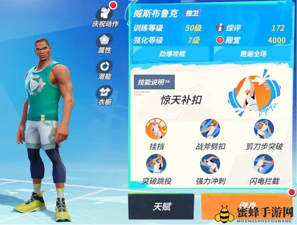 《全明星街球派对》威斯布鲁克介绍一览
