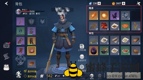 《冰原守卫者》储藏系统介绍