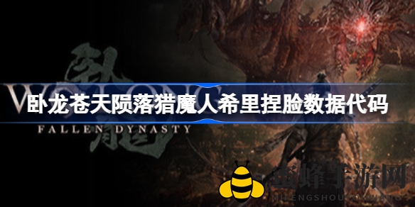 《卧龙：苍天陨落》揭秘猎魔人希里捏脸数据代码，打造个性化角色体验
