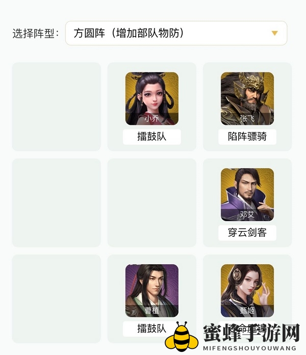 《卧龙吟2》邓艾阵容搭配推荐
