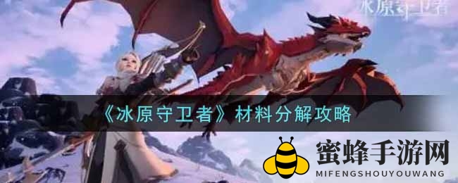 《冰原守卫者》揭秘：分解技巧，打造高效装备攻略