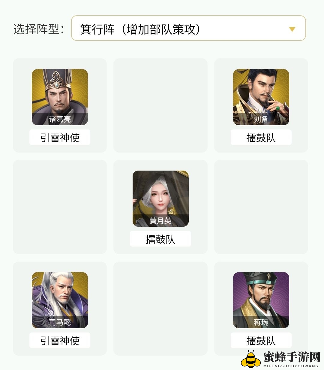 《卧龙吟2》四蜀司马懿配队攻略