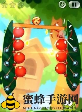 《割绳子2》森林篇前七关三星通关攻略大揭秘