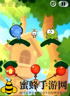 《割绳子2》森林篇攻略：轻松三星通关，解锁下一关！