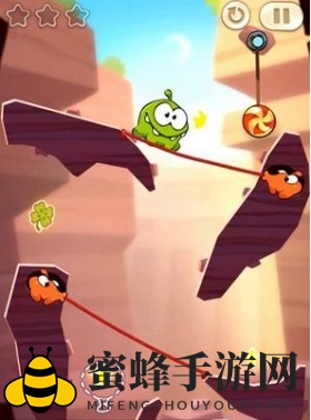 《割绳子2》沙漠关挑战：三星攻略助你轻松通关