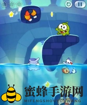 《割绳子2》城市公园4-20关通关攻略：水浮力与弹簧怪弹射技巧大揭秘