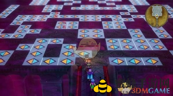 《勇者斗恶龙3》HD-2D重制版索玛城迷宫路线图，宝箱详细位置