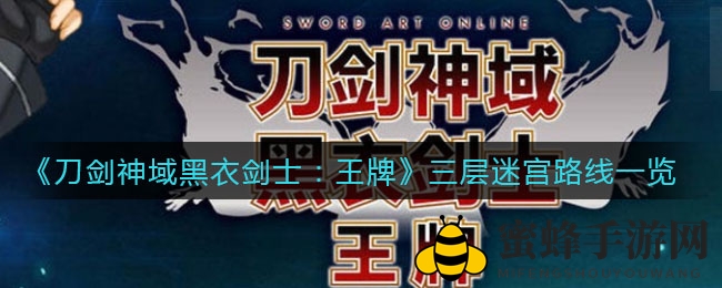 《刀剑神域黑衣剑士：王牌》三层迷宫攻略深度解析，轻松通关秘籍大公开