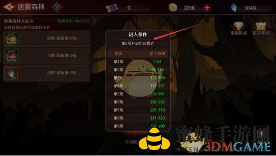《加德尔契约》迷雾森林玩法介绍