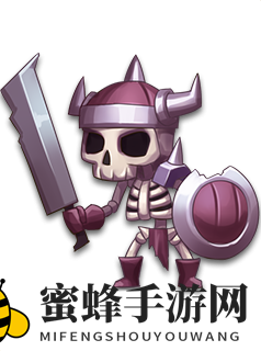 《发条英雄》揭秘：骷髅战士坚盾之力，守护战场神秘力量