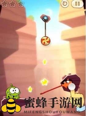 《割绳子2》沙漠奇遇：石头怪糖果大冒险