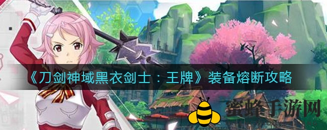 《刀剑神域黑衣剑士：王牌》装备熔断技巧揭秘，高效资源回收攻略来袭