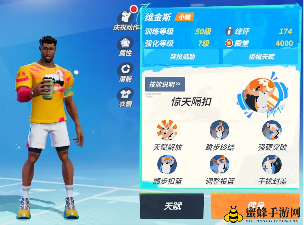 《全明星街球派对》维金斯介绍一览