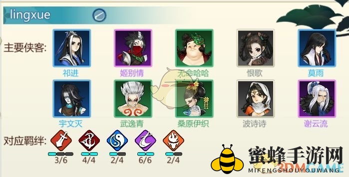 《剑网3：指尖对弈》无敌刺客团队推荐指南
