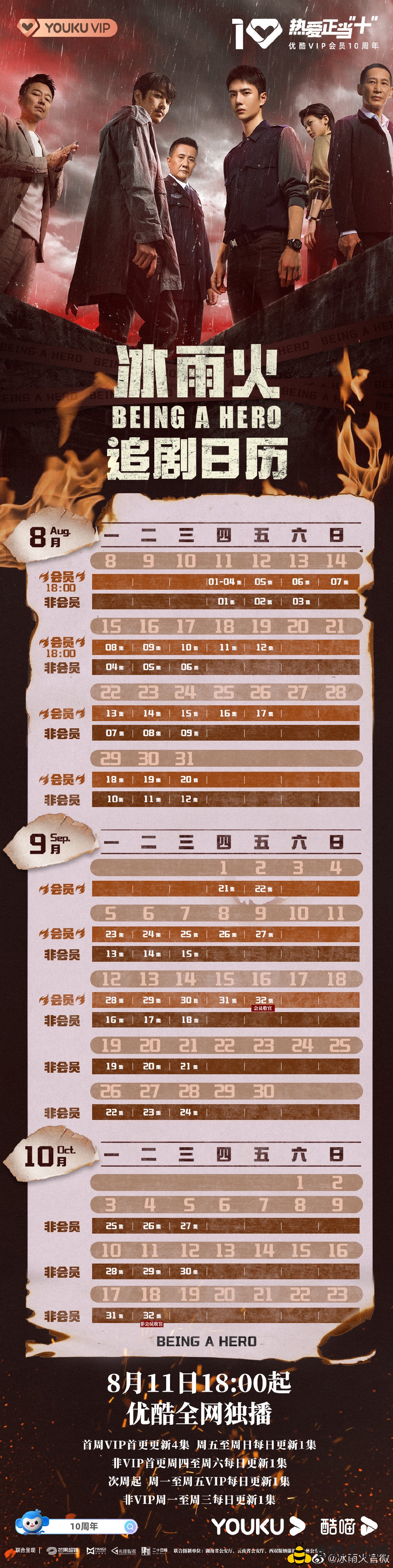 《冰雨火》热播：陈晓王一博主演，悬疑剧情等你揭秘