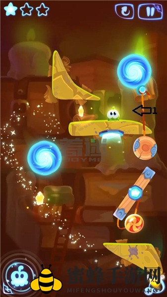《割绳子魔法》神秘书库5-21挑战攻略