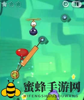 《割绳子2》地下道5-11关三星通关秘籍，轻松拿满三颗星攻略