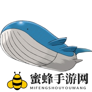 《口袋妖怪复刻》新晋海洋霸主：吼鲸王跃出水面，揭秘神奇进化之路
