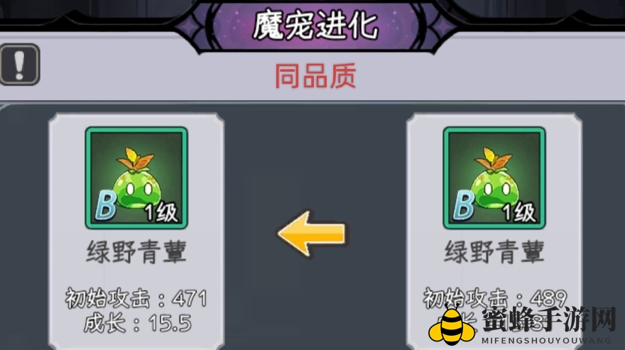 《勇闯女巫塔》魔宠进化攻略