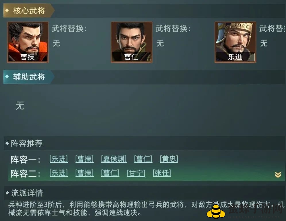 《卧龙吟2》机械流派阵容搭配揭秘