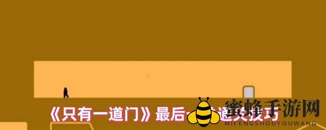 《仅此一扇门》终极挑战：揭秘最后一关通关攻略，勇闯神秘之门