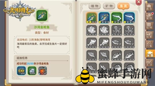《光明勇士》渔童职业简介