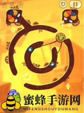 《割绳子2》第3-12关：巧用磁铁三星通关攻略揭秘