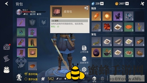 《冰原守卫者》储藏系统介绍