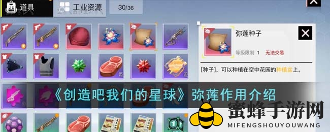 创造吧星球：揭秘弥莲魔法，探险寻种之旅