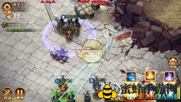 《全民英杰传》虎牢关攻略揭秘